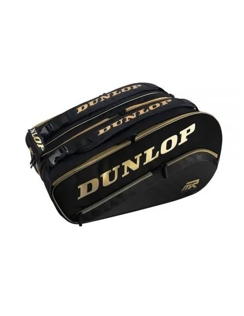 Paletero Dunlop Elite Negro Dorado | Ofertas de pádel